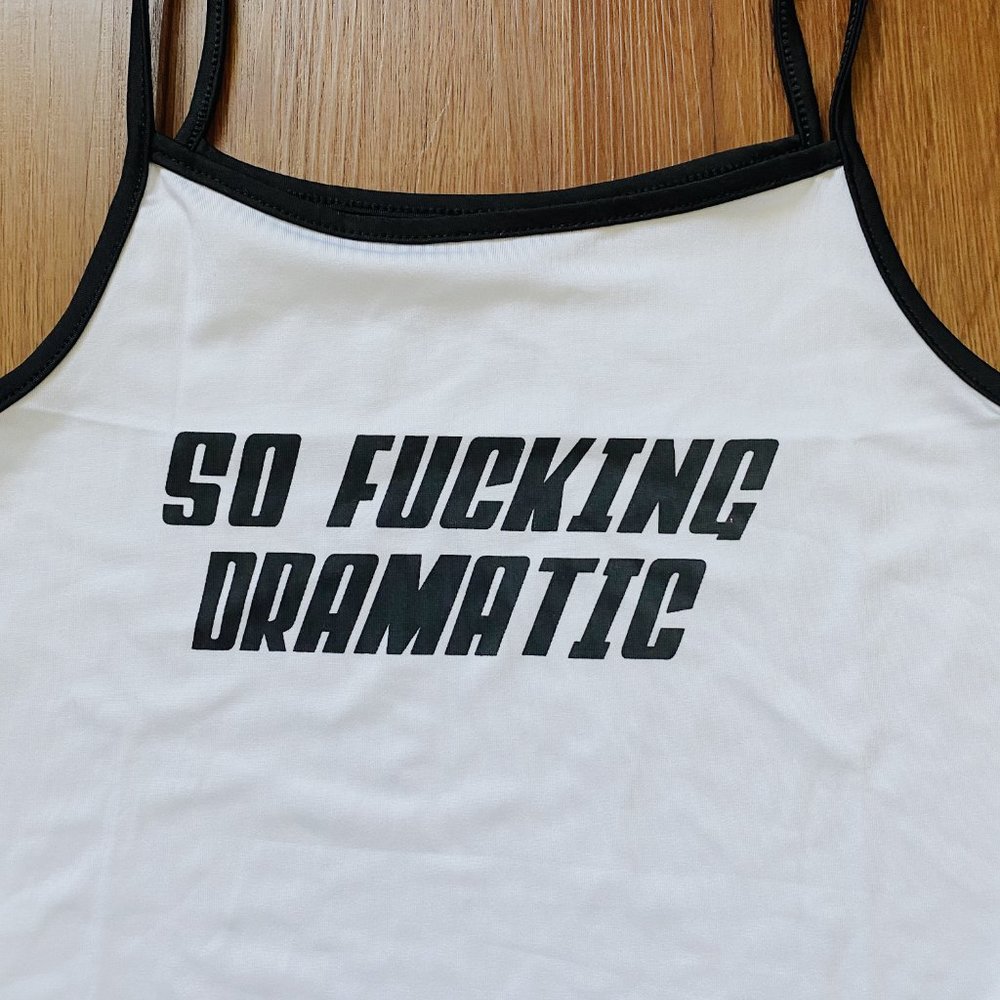 So F*King Dramatic Y2K Style Mini Cami - NWOT M - Picture 3 of 6